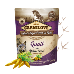 Carnilove Paté Quail with Yellow Carrot