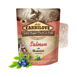 Carnilove Puppy Paté Salmon with Blueberries