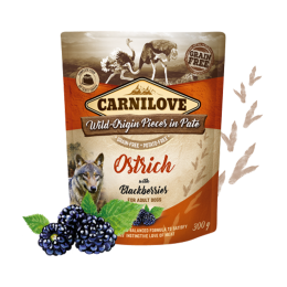Carnilove Paté Ostrich with Blackberries